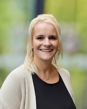 Juliane Heiland ist Schulsekretärin