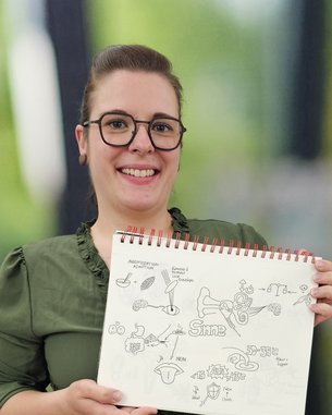 Anne Bauer, Medizinpädagogin an der Berufsfachschule für Gesundheit Gera